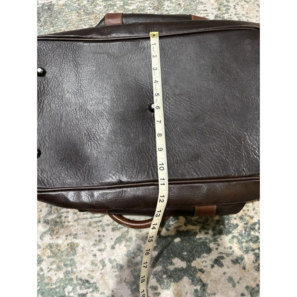 Vintage MC Buenos Aires‎ Leather Travel Duffel Bag